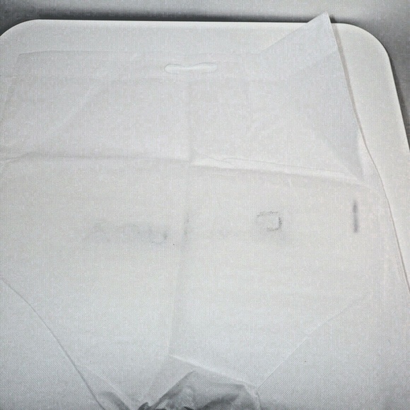 p. Luca Dust Cover Storage Bag Logo Large 19" x 19" White. Patricia Luca NEW - Picture 3 of 4